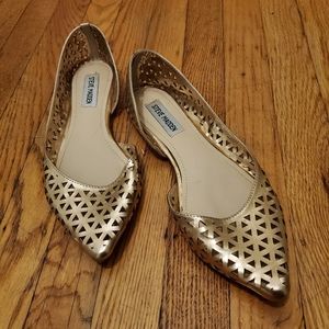 Steve Madden cutout flats, size 8